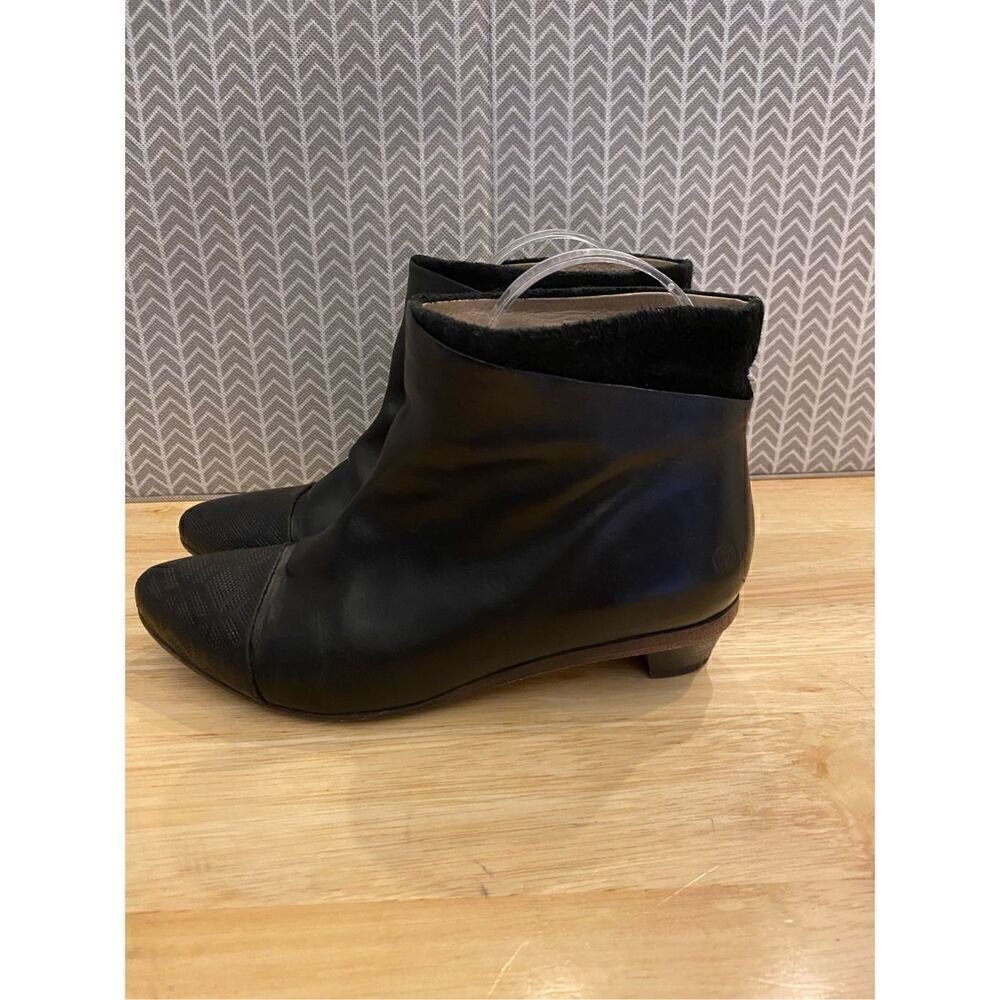 ✅Marséll Black Heeled Booties